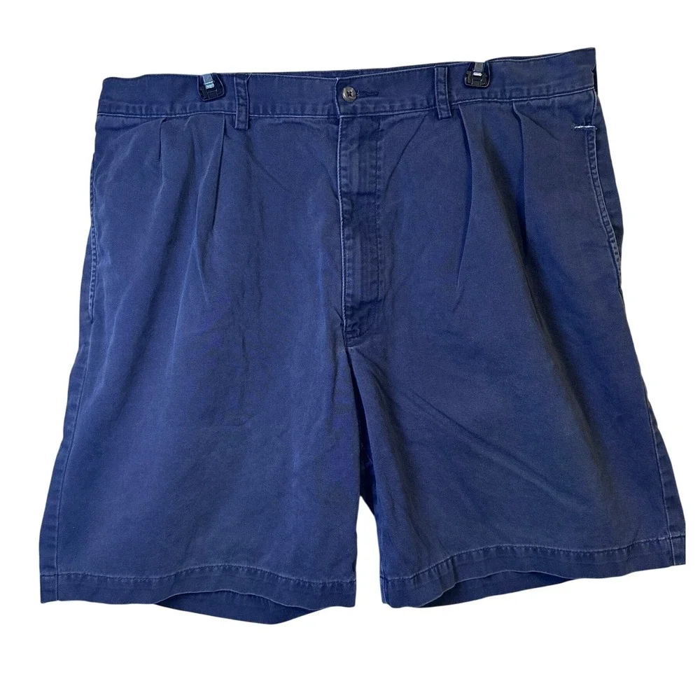 Polo Ralph Lauren Tyler Short Mens Size 40 CHARCOL‎ Pleated Cotton Casual Shorts